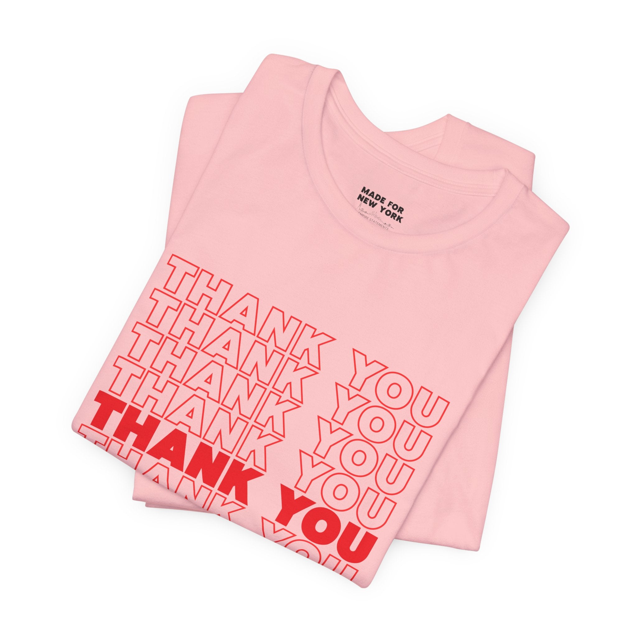 Thank You Repeat Graphic Tee - 'Have A Good One' NYC Appreciation Shirt